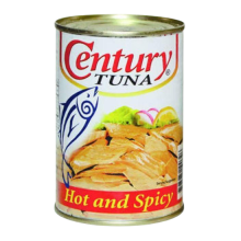 CENTURY TUNA HOT&SPICY 155G