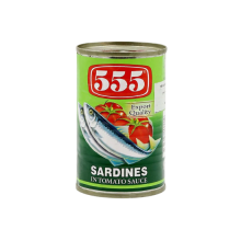 555 SARDINES GREEN 155G