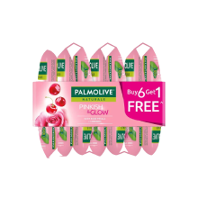 (Case) PALMOLIVE PINKISH&GLOW SOAP 6+1 55G.