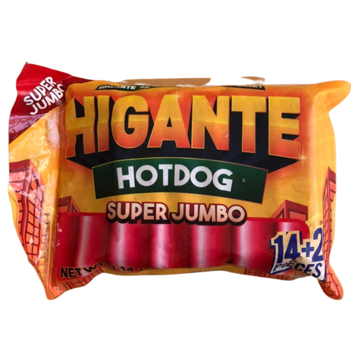 HIGANTE HOTDOG JUMBO 1.14KG