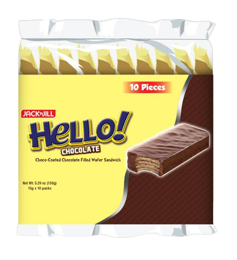 HELLO CTD CHOCOLATE 10'S