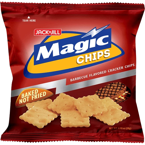 JNJ MAGIC CHIPS BBQ 28G