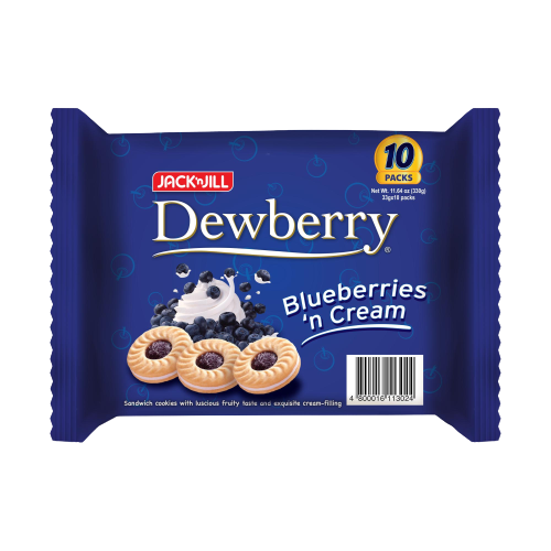 DEWBERRY B.C CAKE 330G 10'S