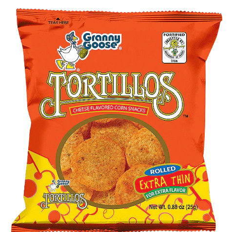 TORTILLOS CHEESE 25G