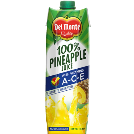 DEL MONTE 100% PINE JCE ACE 1L