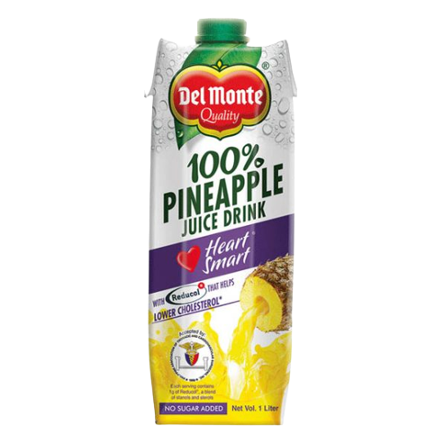 DEL MONTE 100% JUICE HEARTSMRT 1L