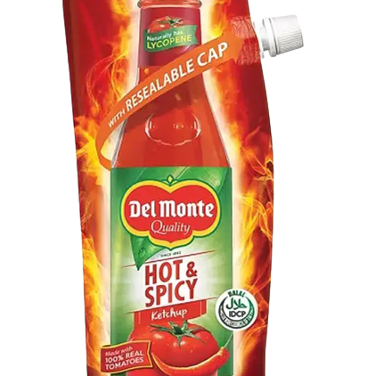 DM.HOT&SPICY KETCHUP 320G.