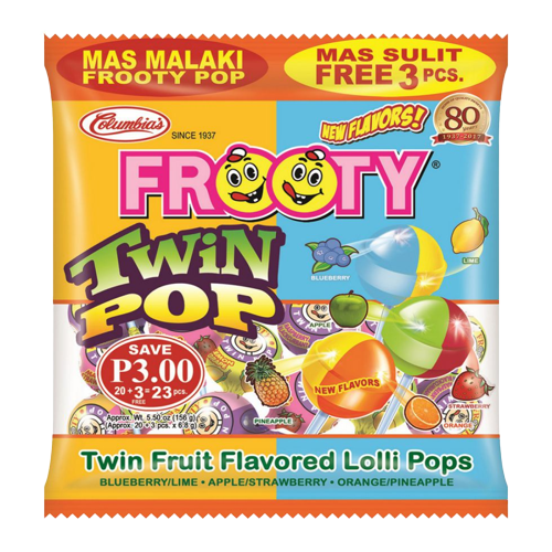 COL FROOTY TWIN POP 20+3