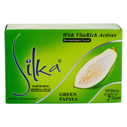 SILKA GRN SOAP 135G