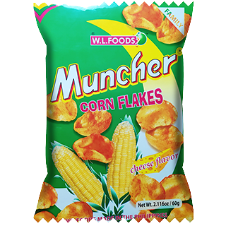 MUNCHER CORN FLAKES 60G.