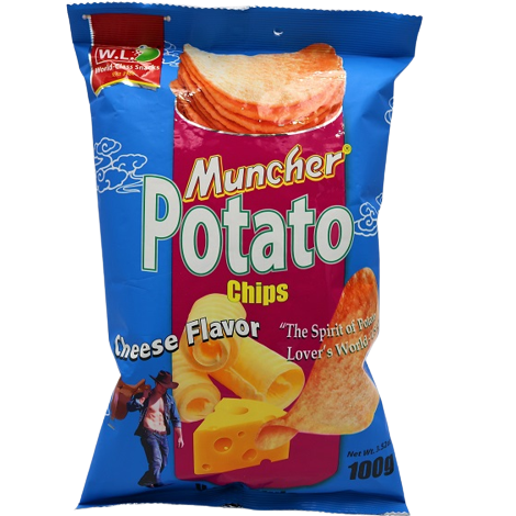 MUNCHER PC CHEESSE 100G