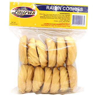 LAURA'S RAISIN COOKIES 100G