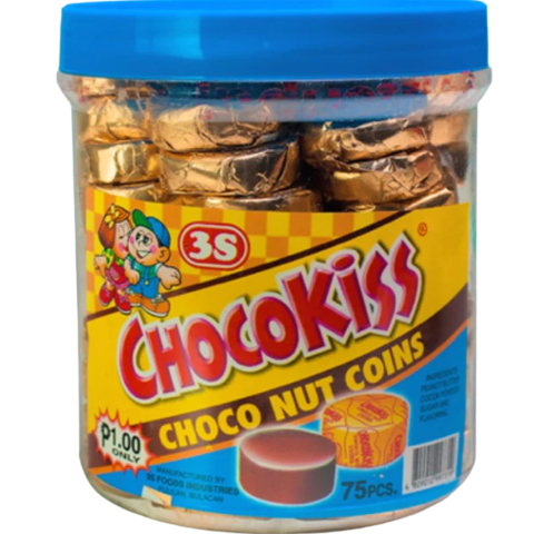 CHOCOKISS CHOCO COINS JAR 75'S