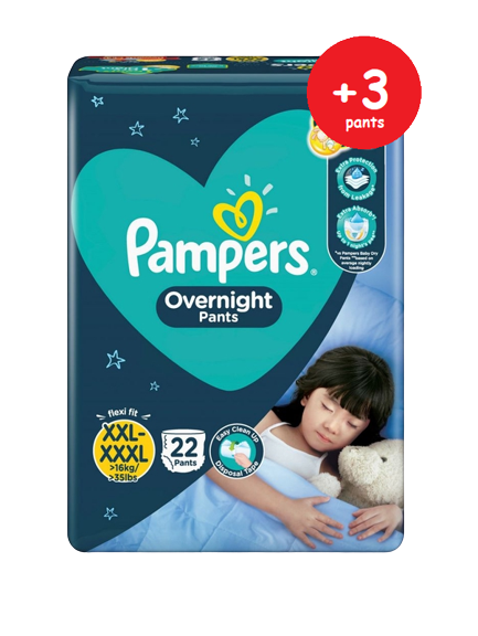 PAMPERS O.N PANTS XXL 22X4
