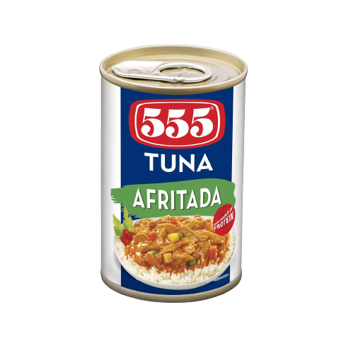 555 TUNA AFRITADA 155G