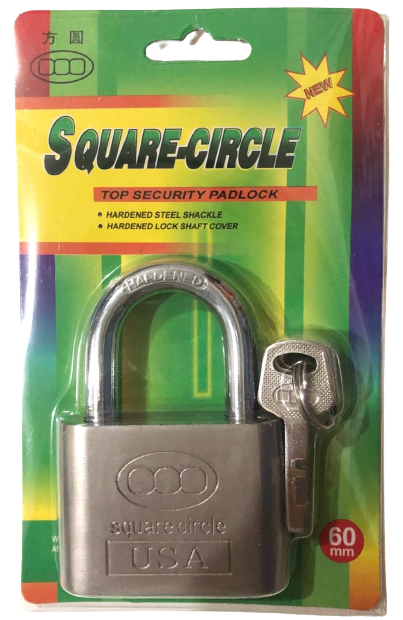 SQUARE LOCK 60MM SHORT
