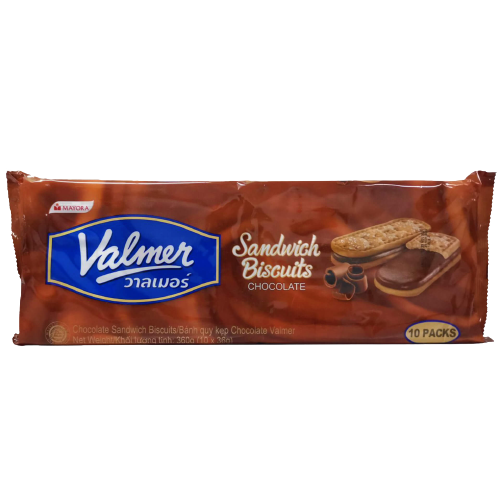 VALMER BISCUITS CHOCOLATE10X36G