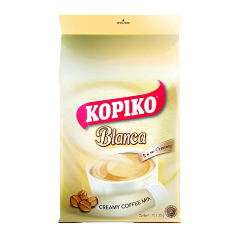 KOPIKO BLANCA MINIBAG 30GX10'S