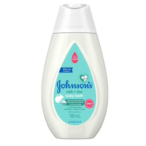 JOHNSON'S BABY BATH MILK+RICE 100ML